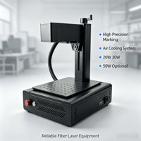 Mesin Penanda & Pengukir Laser Serat Sino Galvo Mini Desktop Portabel Berkualitas Tinggi VOLaser 20W/30W/50W dengan Dukungan DXF/BMP