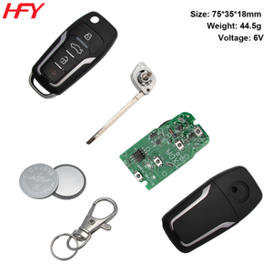 Control Remoto Universal de 4 Botones para Puerta de Garaje, Llave con Función de Privacidad, Carcasa de Plástico, Alcance de 30m, Luz Indicadora LED - Product Image 3