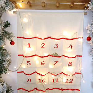 <span class=keywords><strong>Calendrier</strong></span> <span class=keywords><strong>de</strong></span> <span class=keywords><strong>l</strong></span>'<span class=keywords><strong>Avent</strong></span> en tissu vide pour la décoration <span class=keywords><strong>de</strong></span> Noë<span class=keywords><strong>l</strong></span> à la <span class=keywords><strong>maison</strong></span>, compte à rebours <span class=keywords><strong>de</strong></span> Noë<span class=keywords><strong>l</strong></span>, best-seller - Product Image 4