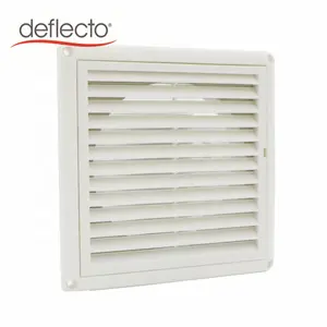 HVAC System Parts Wall Installation Dryer Vent Wholesale 8 Inches Louvered Air Vents 200MM