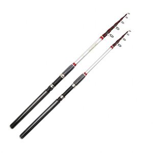 Cañas de Pescar Telescópicas de Fibra de Carbono de 2.1M-3.6M, Caña de Pescar Telescópica para Pesca en Río, Roca y Lubina, Caña de Spinning Profesional - Product Image 1