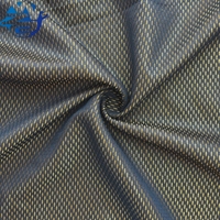 Tissu en maille double couche 100% polyester 200g respirant et anti-humidité pour vêtements, baskets, chaussures de travail, couleur personnalisable