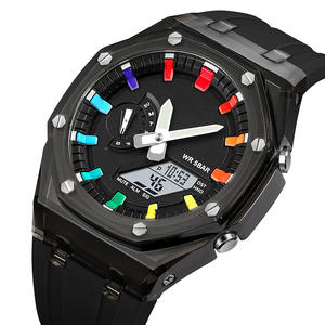 Reloj electrónico OEM ODM para jóvenes, montañismo, moda al aire libre, reloj <span class=keywords><strong>despertador</strong></span> impermeable que brilla en la oscuridad, reloj digital para hombres - Product Image 4