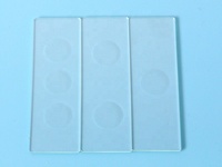1.2mm Thin 7103 Glass Single Depression One Well Concavity Slides Concave Cavity Microscope Slide