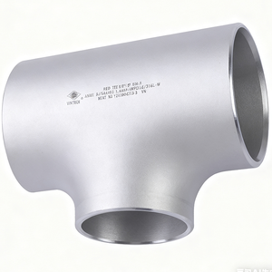 Conexión en T de Acero Inoxidable de Vietnam, ASME B16.9 A, SA403, 304, 304L, 316, 316L, de 1/2 a 12 pulgadas, Conexión de Tubería Formada con Tratamiento de Superficie Lisa - Product Image 3