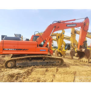 Excavadora de cadenas usada Doosan DX260LC de alta calidad, potente máquina hidráulica para proyectos de minería y construcción - Product Image 3