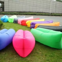 Canapé gonflable design moderne, lit d'appoint pliable, LazySofa pour la plage, le camping en plein air