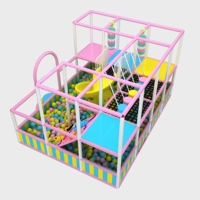 Équipement de terrain de jeu pour enfants intérieur personnalisé Vente directe en usine-Toboggan pour parc d'attractions Centre de jeux pour enfants École