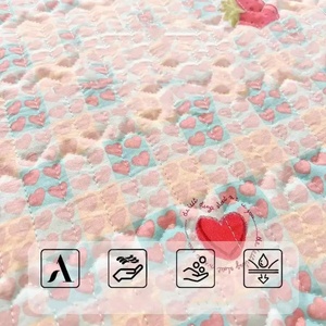 Fasciatoio Portatile Impermeabile per Neonati e Coprimaterasso Riutilizzabile in Cotone per <span class=keywords><strong>Passeggino</strong></span> e Culla - Product Image 4