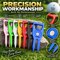 Produsen Aksesoris Golf Langsung dari Pabrik Kualitas Stabil Waktu Pengerjaan Cepat Pesanan Massal OEM ODM Pasokan Global Alat Perbaikan Lapangan Golf