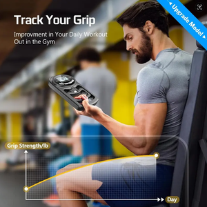 CHENGMO SPORTS Groothandel Digitale Handdynamometer Gripsterkte USB LCD Scherm Handgreepversterker Handgrip 180KG - Product Image 2