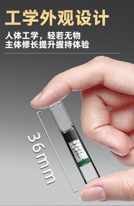 Filtre à cigarettes jetable pour cigarettes fines, avec filtration magnétique à trois étapes, adapté aux hommes, filtre à cigarettes fines - Product Image 4