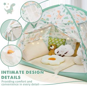Tenda Tempat Tidur Twin untuk Anak Perempuan, Kanopi Tempat Tidur dengan Pola Kustom, Ruang Privasi, Tenda Tidur Blackout, Tirai Tempat Tidur Tingkat Anak Laki-laki - Product Image 3