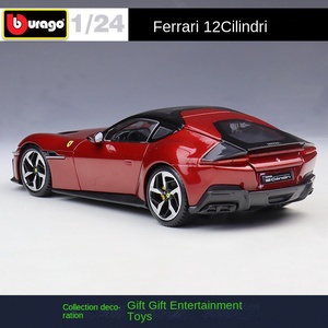 Bburago 1:24 Ferrari |   Modellini di <span class=keywords><strong>Auto</strong></span> in Lega Statici Die-cast, Collezione Regalo di Veicoli SF90 <span class=keywords><strong>Enzo</strong></span> 488 - Product Image 2