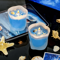 Boutique Aroma Shop: Von Käufern ausgewählte Meereskerzen mit Muscheleinlage, handgefertigtes Design, Großhandels-Display-Geschenkwaren