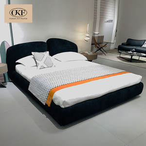 <span class=keywords><strong>Lit</strong></span> capitonné <span class=keywords><strong>de</strong></span> luxe minimaliste italien OKF avec tête <span class=keywords><strong>de</strong></span> <span class=keywords><strong>lit</strong></span> incurvée, cadre en bois massif, cadre <span class=keywords><strong>de</strong></span> <span class=keywords><strong>lit</strong></span> réglable, couleur personnalisable - Product Image 3