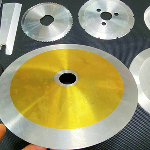 Low Cost Round Textile <strong>Blade</strong> &amp; Knives Custom Non-Woven Fabric Cutting For Light Industrial Tungsten Steel HSS