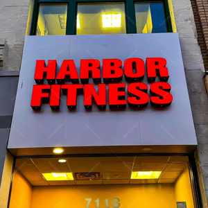 LC 3D Thư ký tùy chỉnh Acrylic kênh chữ dẫn chiếu sáng ngoài trời bảng hiệu kinh doanh hiển thị dẫn đăng ký cho doanh nghiệp - Product Image 1