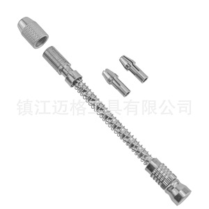 Semi Automatic Hand Twisting Drill 20pc Twist Drill Set For <b>Collectible</b> Items Model Airplanes Push Button Precision Hand Drill - Product Image 2