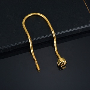 <span class=keywords><strong>Bracelet</strong></span> à maillons et fermoir <span class=keywords><strong>magnétique</strong></span> pour femmes, chaîne initiale de 3mm, accessoires en acier inoxydable, bijoux Los Angeles, <span class=keywords><strong>bricolage</strong></span>, - Product Image 5