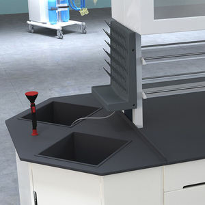 Epoksi reçine masa üstü laboratuar tezgahı es, DC laboratuvar tezgahı güç kaynağı ile sekizgen laboratuar tezgahı - Product Image 6