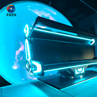 Équipement de divertissement pour parc virtuel, cinéma de vol 9D, simulateur dynamique 6 DOF, expérience immersive 3D à l'œil nu, cinéma volant