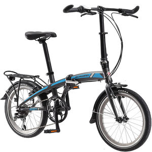 Mini vélo pliant <span class=keywords><strong>Crius</strong></span> de 18, 20 pouces, 9 vitesses, vélo de ville portable en alliage d'aluminium pour adultes - Product Image 2