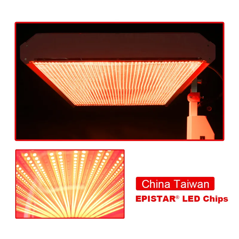 Oem ODM nhà máy trị liệu bảng điều chỉnh với đứng 360 độ xoay có thể gập lại redlight giường để bán