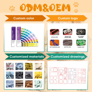 नए डिजाइन क्रिसमस कुत्ते कॉलर पट्टा सेट समायोज्य पालतू छुट्टी उपहार - Product Image 5