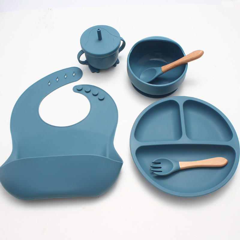 ชุดเซ็ต 6 ชิ้นสีน้ำเงินกรมท่า