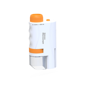 Kit Microscopio Portatile in Plastica Educativo per Esperimenti Scientifici, Ausili Didattici Biologici per Uso Scolastico, Risorse Didattiche - Product Image 2