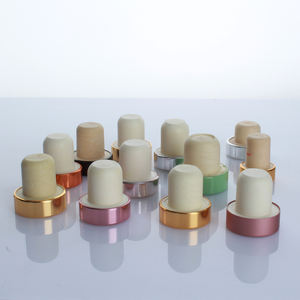 MUESTRA GRATUITA Tapón de Corcho Sintético Reutilizable Antiderrames de 20 mm para Botellas de Vino, Licores, Ginebra, Vodka y Plástico - Product Image 3