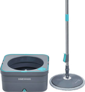 Nouvel arrivage Seau de vadrouille rotatif 360 détachable humide sec magique Seau télescopique facile nettoyage Spinner eau séparée-ciblé <span class=keywords><strong>pour</strong></span> - Product Image 4