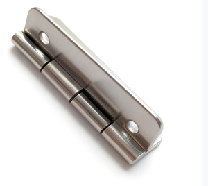2.5-inch 304 Stainless Steel Flat <strong>Hinge</strong> Wooden Cabinet Door Wardrobe <strong>Hinge</strong> 64 * 32 * 1.5mm <strong>Rounded</strong> Corner <strong>Hinge</strong> - Product Image 3