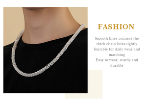 ALICE High Jewelry S925 Sterling Zilver Luxe Halsketting voor zowel mannen als vrouwen - Product Image 6