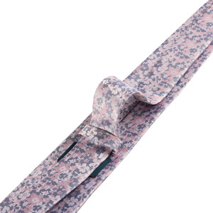 Venta directa de fábrica, corbatas tejidas Jacquard con patrón de flores, servicio OEM, corbatas de seda pura personalizadas hechas a mano para hombres - Product Image 3