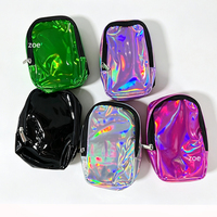 Sac de cuisse holographique personnalisé avec logo pour le carnaval, sac de jambe étanche pour femme, pochette de cuisse pour sac banane, téléphone, fitness, gym