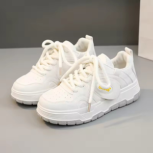 HF6606 Nouvelles chaussures pour femmes 2025 Été et automne Respirantes Semelle épaisse Sports et décontractées Polyvalentes Chaussures pour femmes - Product Image 4