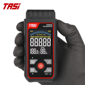 TASI TA501A Digital Tachometer RPM Meter with LCD Display 2.5-9999RPM Resolution Upper/Lower Limit Alert IP65 Protection - Product Image 1