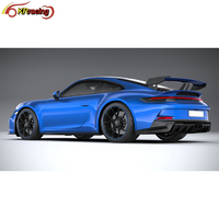 Accessoires de voiture Kit carrosserie en fibre de carbone partielle pour Porsche 992 Carrera S Mise à niveau GT3