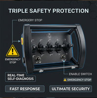 Kit de Control Remoto para Grúa, Telecomando con Centralina para Grúa, Conjunto de Control Remoto por Radio, Unidad de Control Remoto para Grúa Hidráulica, 12v 24v