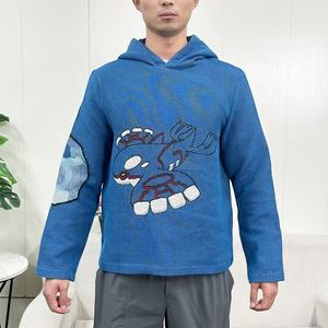 Quantité minimale de commande bas personnalisable Anime tapisserie pull à capuche pour hommes Design inspiré par Poke Z Mon - Product Image 1
