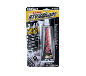 Mastic de moteur RTV résistant aux hautes températures Colle sans mastic Adhésifs imperméables résistants à l'huile Rouge Noir Gris - Product Image 2