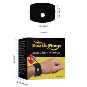 Bracelet de contrôle du sucre dans le sang South Moon, gestion du <span class=keywords><strong>glucose</strong></span> sanguin, bracelet de soin corporel, régulation des niveaux de sucre dans le sang, outils de soins de santé - Product Image 4