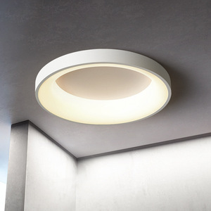 Lámpara de techo con marco de hierro, lámpara de techo acrílica ultrafina de 8CM nórdica, luces de montaje empotrado, <span class=keywords><strong>luz</strong></span> de techo Led para hogares - Product Image 5