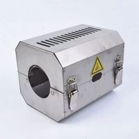 Calentador Cerámico Eléctrico Refrigerado por Aire Sin Aletas para Procesamiento de Plástico, Temperatura Estable y Precisa