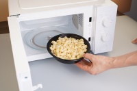 Récipient à emporter rectangulaire/rond au micro-ondes Boîtes à lunch en plastique jetables de style américain
