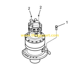 <strong>Sk250</strong>-<strong>6</strong> Hydraulic <strong>Swing</strong> <strong>Motor</strong> - Product Image 1