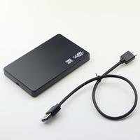 Caja de plástico externa de 2,5 pulgadas SATA a USB 3,0 HDD para PC portátil