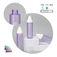 Bouteille pulvérisateur vide en plastique PET avec logo personnalisé imprimé à l'écran, 100ML/120ML, pour shampoing et cosmétiques